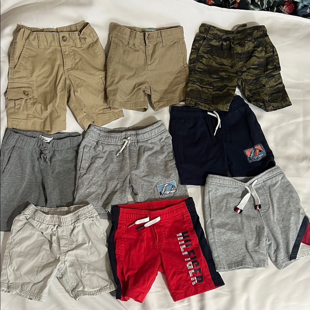 3T shorts boys bundle lot Set - Assorted Colors Brands Ralph Lauren, Hilfiger